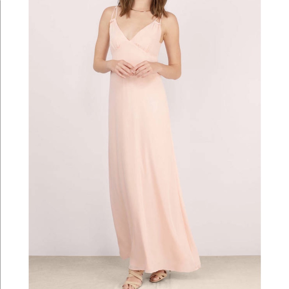 Tobi Blush XS long dress